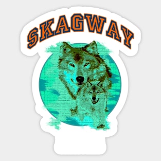 Skagway Time Sticker